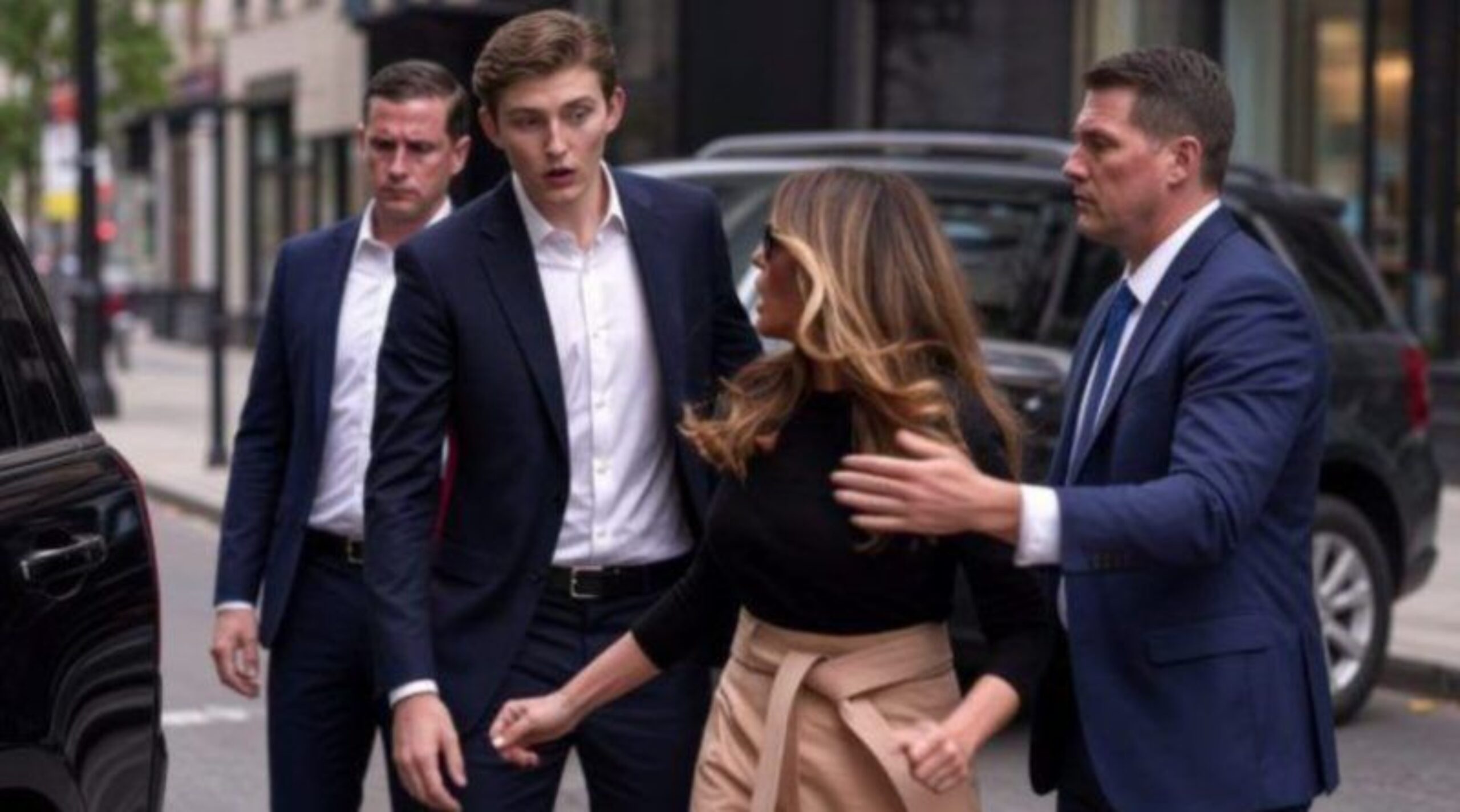 🚨 **IRANIAN REGIME VIDEO REPORTEDLY TARGETS MELANIA AND BARRON TRUMP — SECURITY CONCERNS RAISED…**